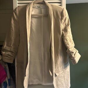 Zara Women's Beige Blazer